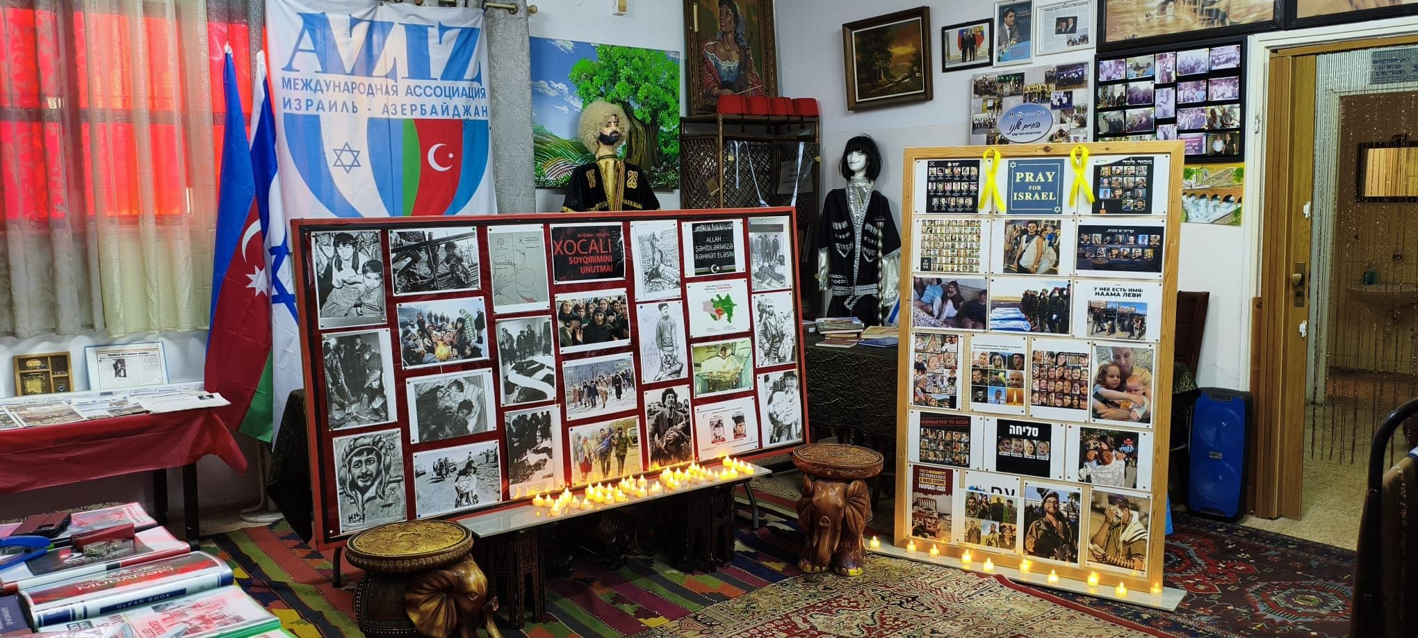 Qafqaz Yəhudiləri Mədəniyyət Mərkəzində Xocalı soyqırımının qurbanları anılıb