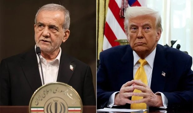 Pezeşkian Trampı tənqid etdi