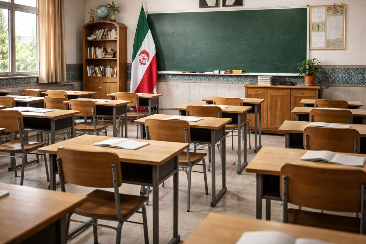 İranda məktəb və universitetlər BAĞLANIB