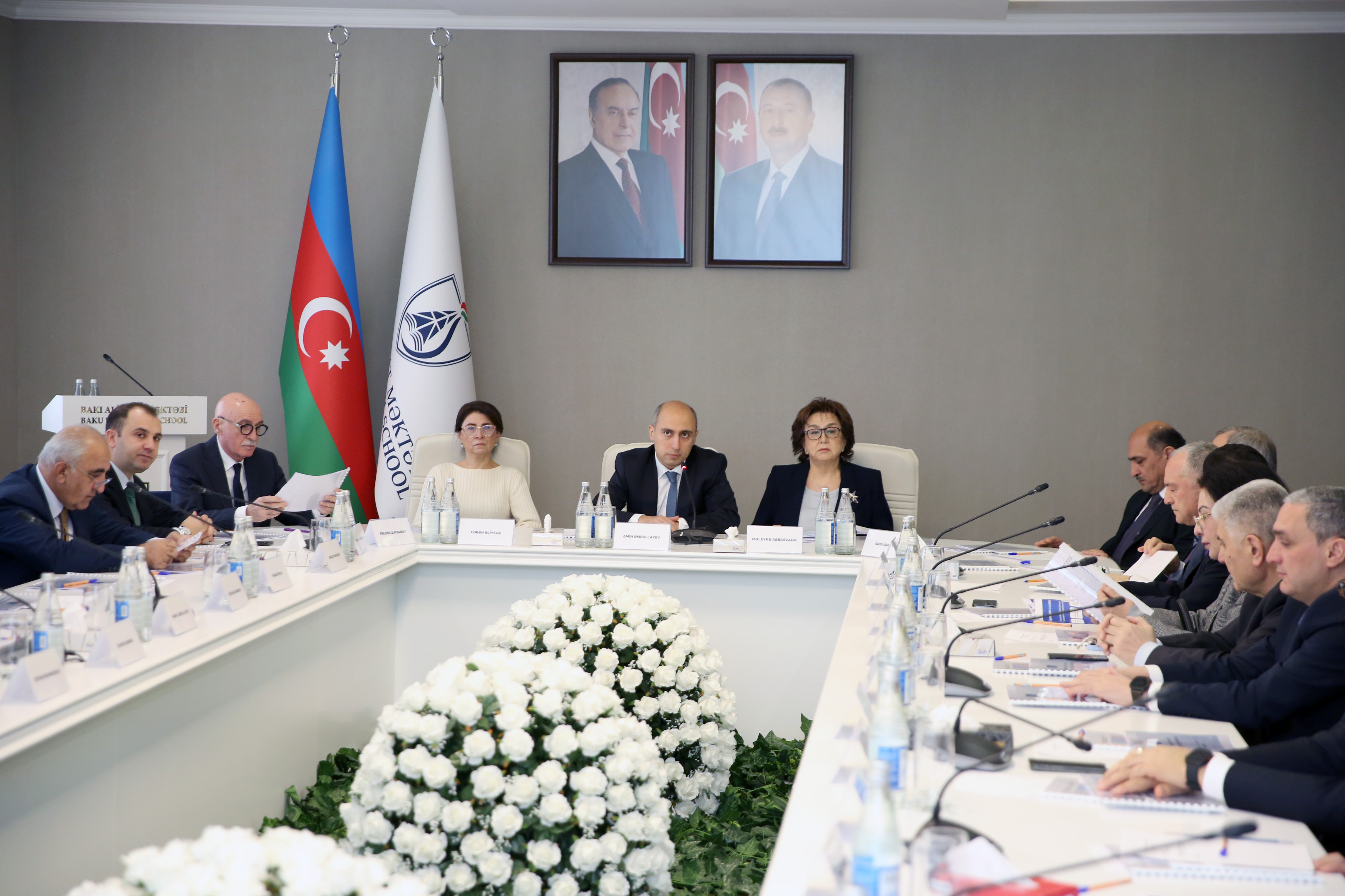 Ali təhsil müəssisələrinin rəhbərləri ilə görüş keçirilib