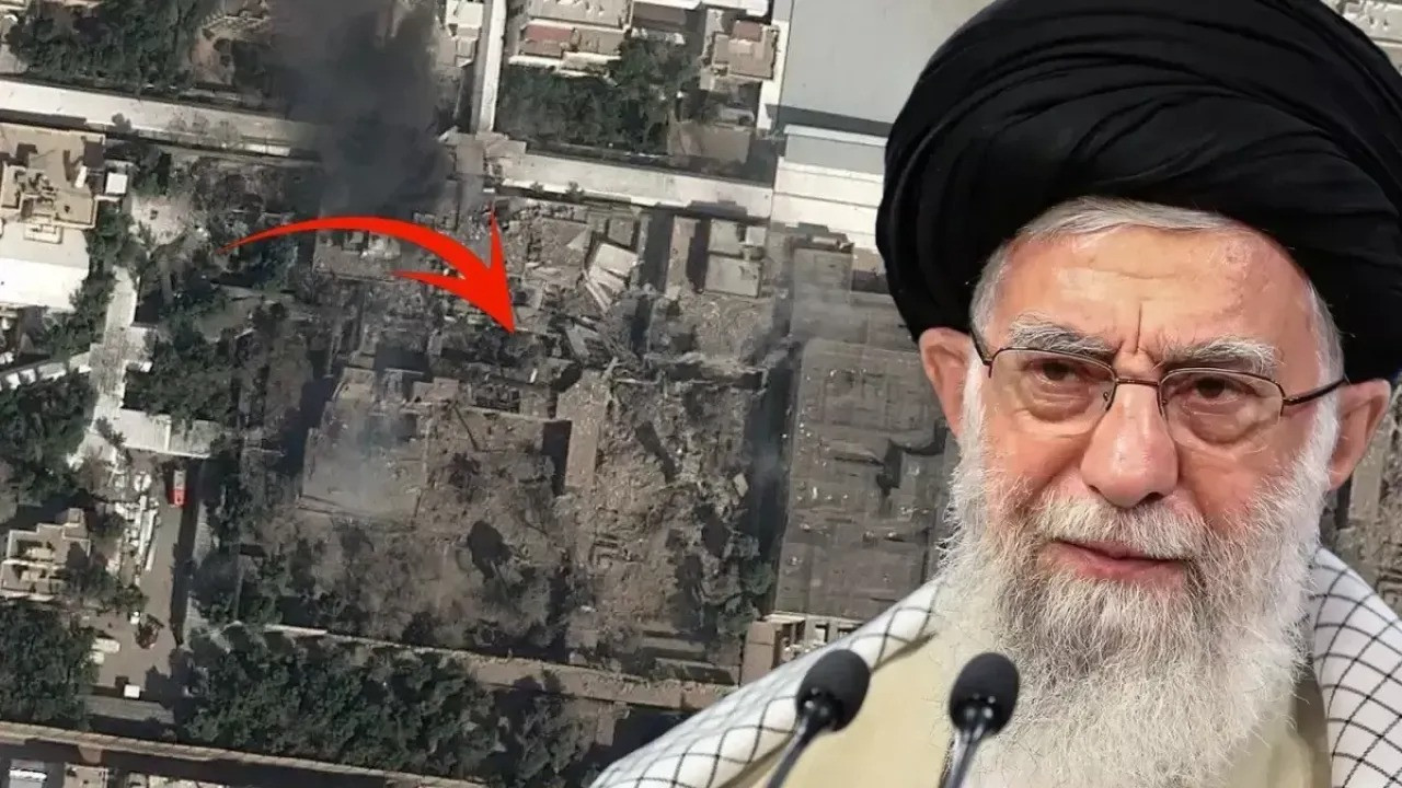 İsrail Xameneyinin iqamətgahına hücumun görüntülərini paylaşıb