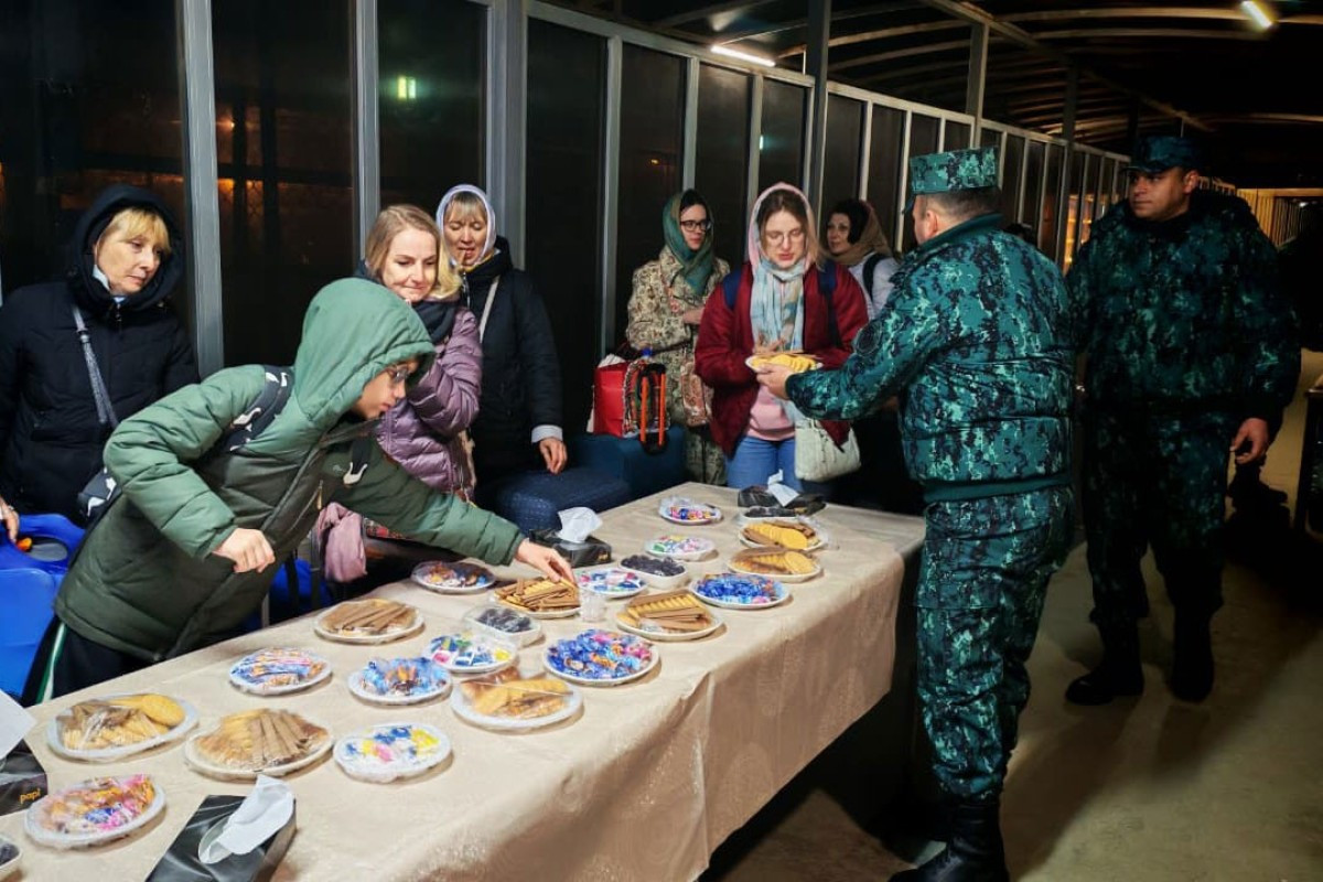 İrandan Azərbaycan sərhədi ilə indiyədək təxliyə edilənlərin sayı 1200-ə çatıb