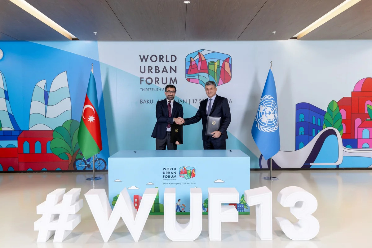 WUF13-də bərk məişət tullantılarının idarə olunmasına dair sənəd imzalanıb
