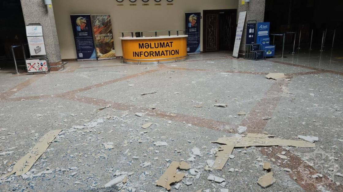 Hava limanına dron zərbəsi nəticəsində xəsarət alanların