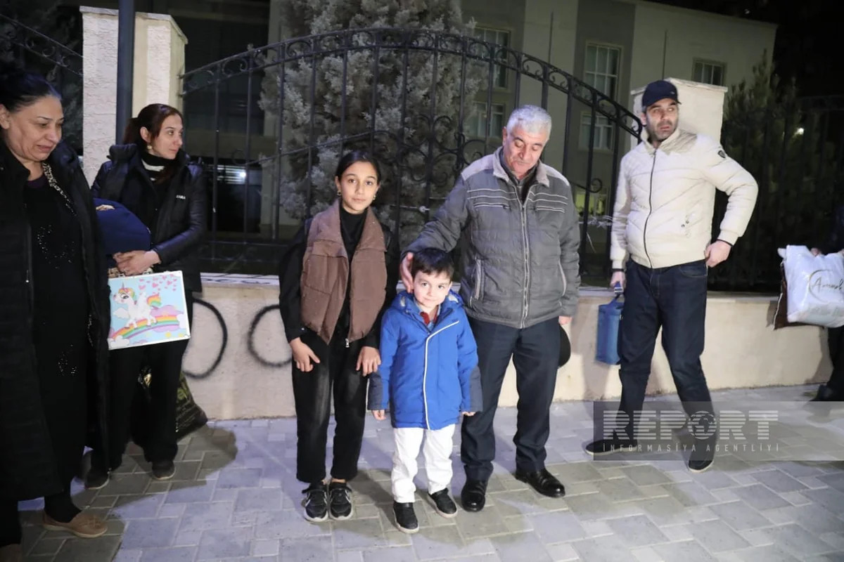 Köç karvanı Ağdam şəhərinə çatıb