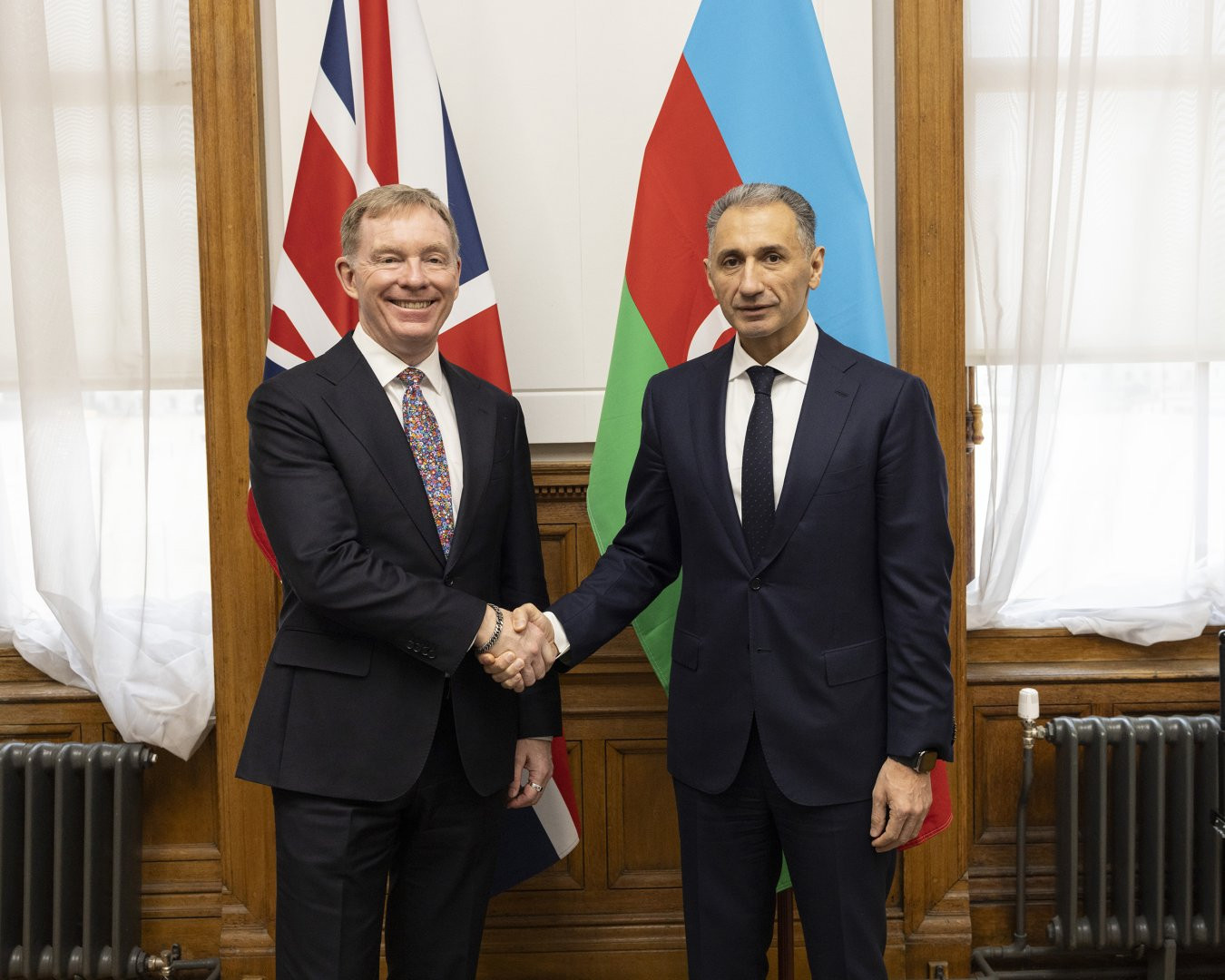 Rəşad Nəbiyev Böyük Britaniyanın ticarət naziri ilə görüşüb