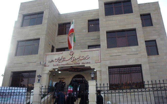 İran səfirliyi dron hücumu ilə bağlı AÇIQLAMA YAYIB