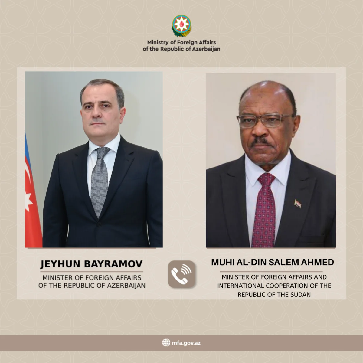 Sudan İranın Azərbaycan ərazisinə PUA hücumlarından narahatdır