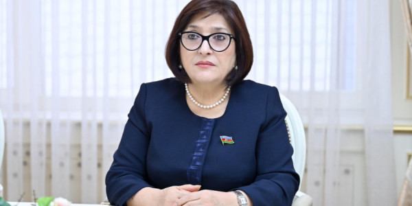 Sahibə Qafarova Latviya Prezidenti ilə görüşüb