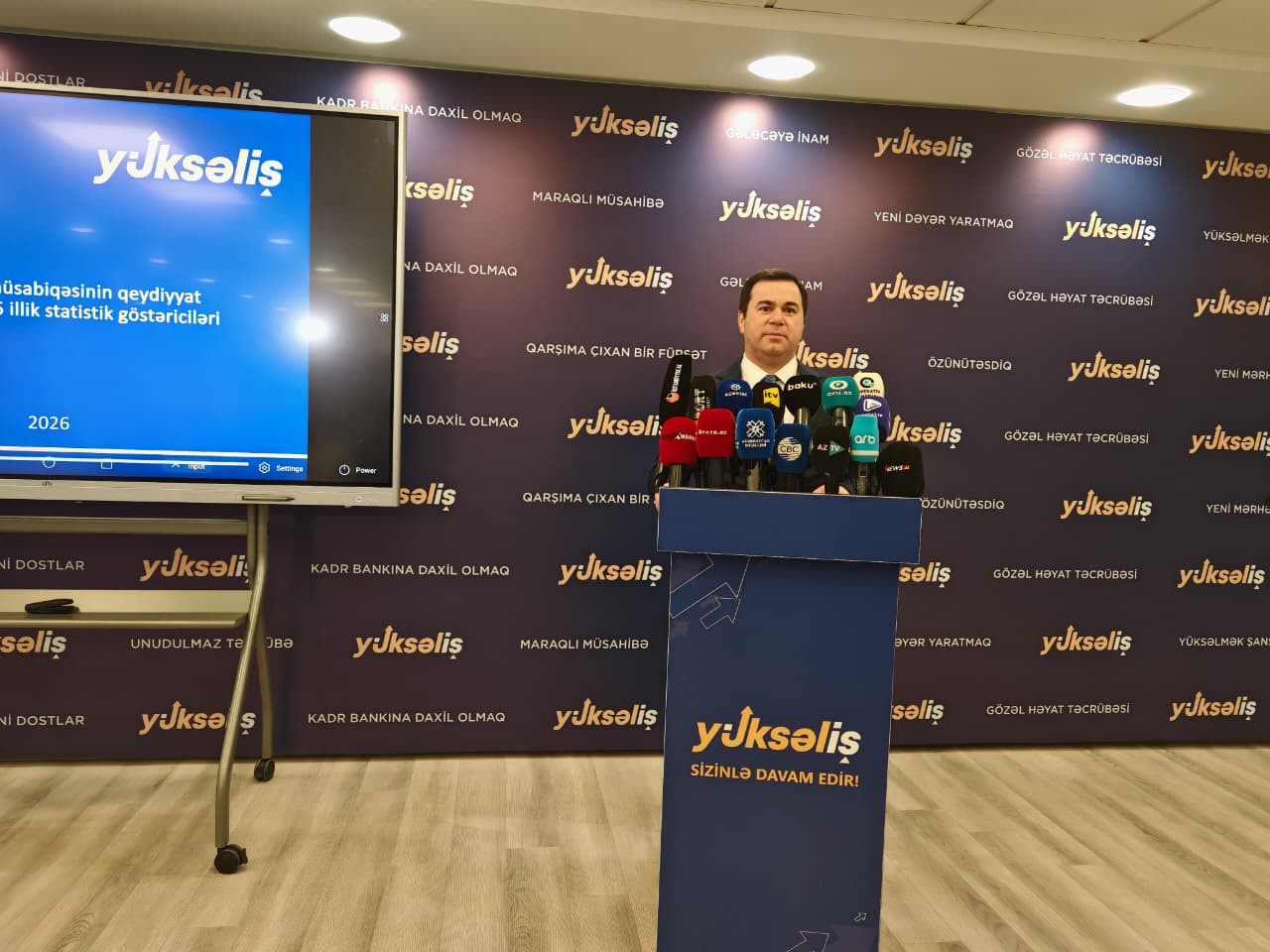 VI “Yüksəliş” müsabiqəsinə həsr olunmuş mətbuat konfransı keçirilib