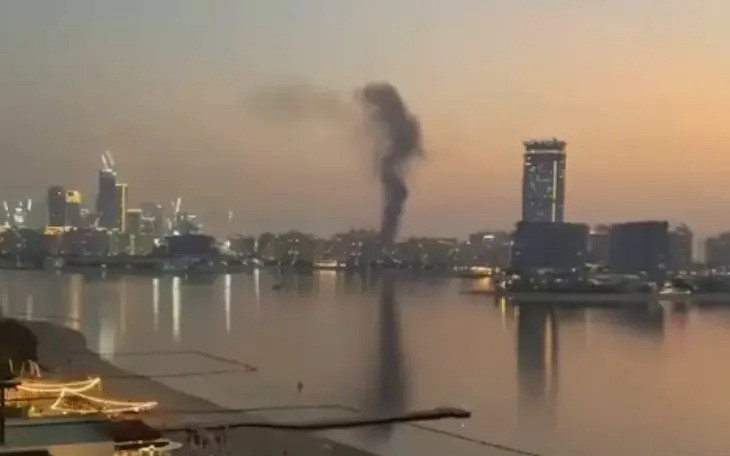 Dubay Beynəlxalq Hava Limanı yaxınlığında partlayış səsləri eşidilib