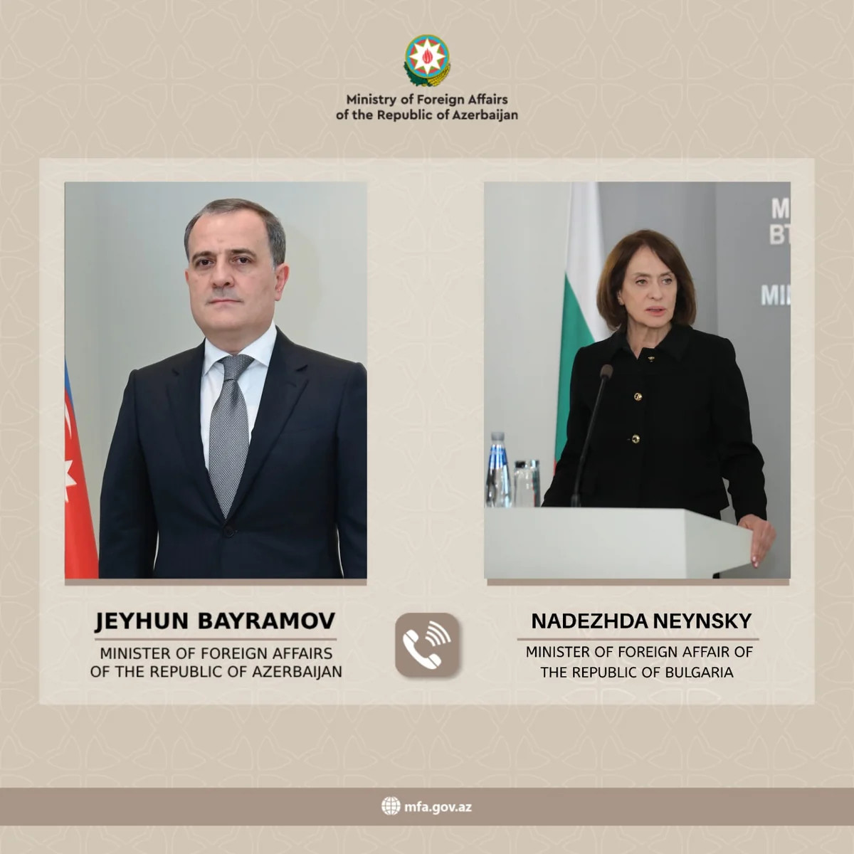 Nadejda Neynski: İranda qalan Bolqarıstan vətəndaşlarının təxliyəsinə görə Azərbaycana təşəkkür edirik