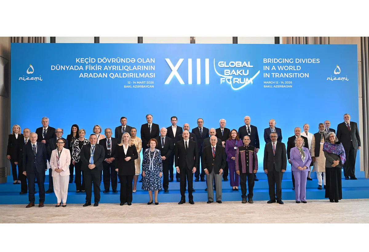 Prezident İlham Əliyev XIII Qlobal Bakı Forumunun açılış mərasimində iştirak edir