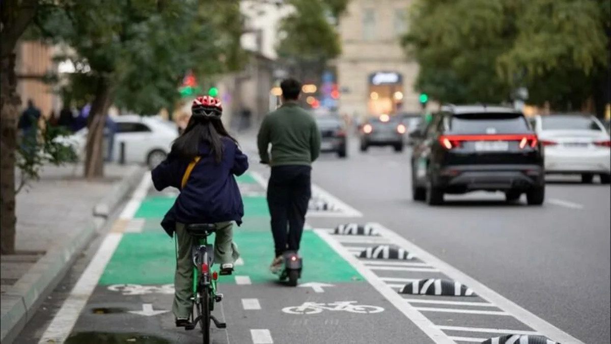 Bakıda mikromobillik vasitələrindən istifadə edənlərin sayı təxminən 3 dəfə artıb