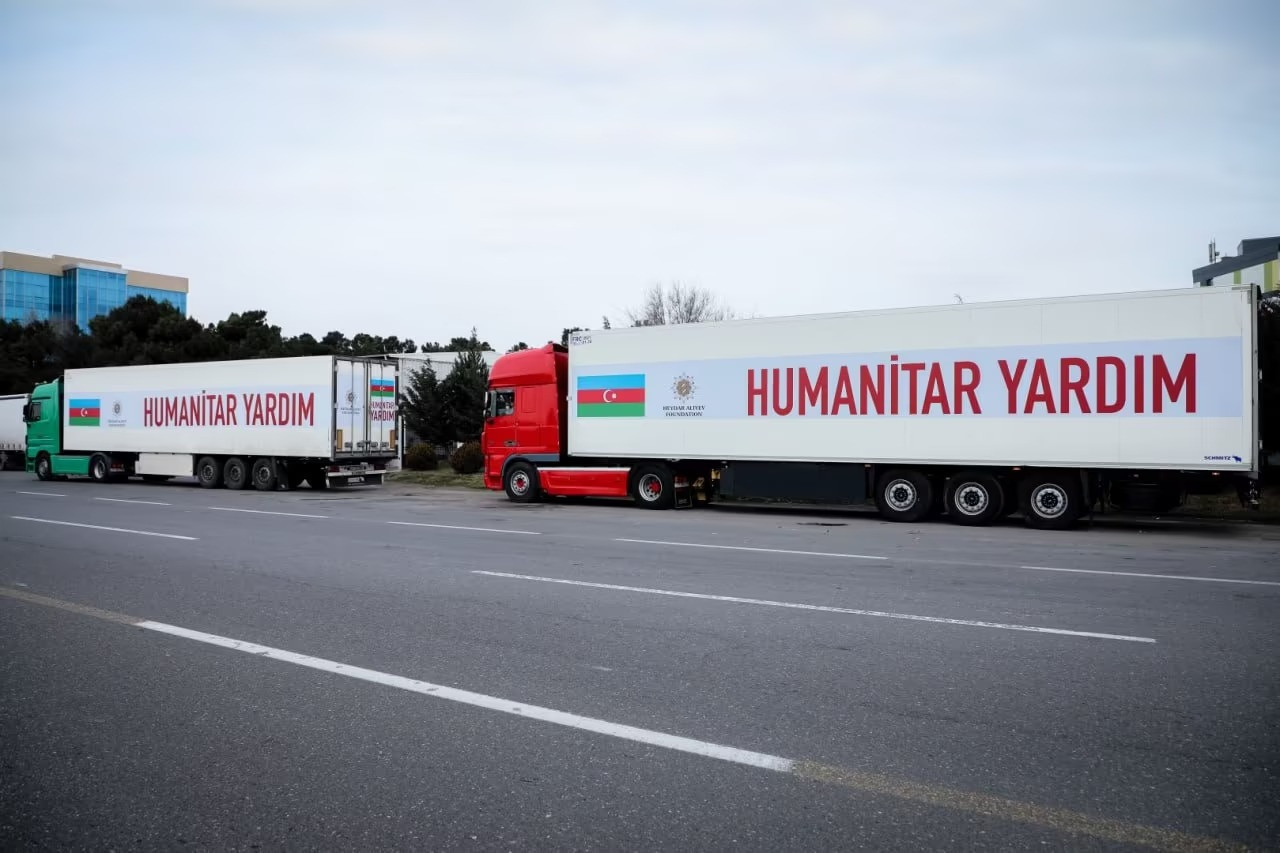 İrana humanitar yardım aparan Rusiya təyyarəsi Lənkəranda eniş edib