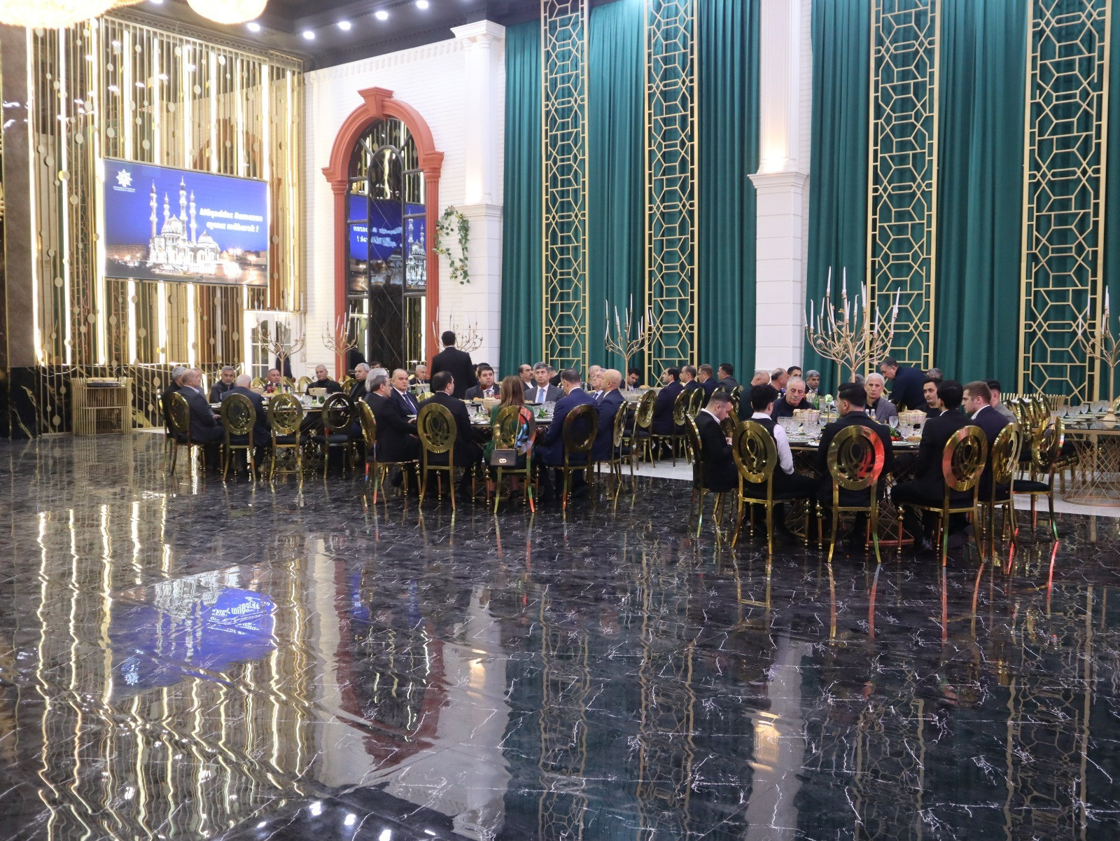 Yasamal rayonunda Ramazan ayı ilə əlaqədar iftar süfrəsi açılıb