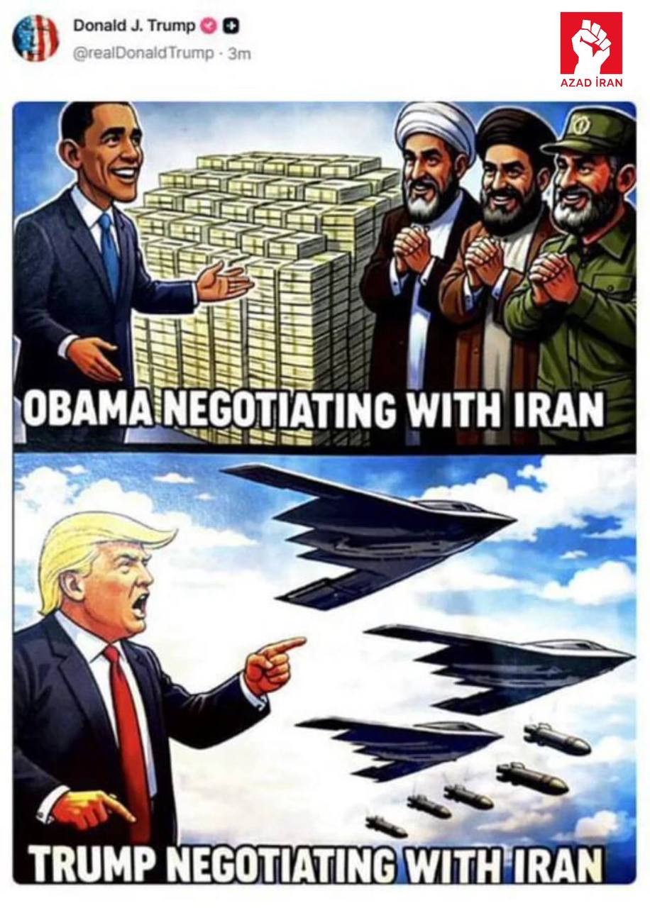 Tramp İran siyasətinə görə Obamanı lağa qoydu