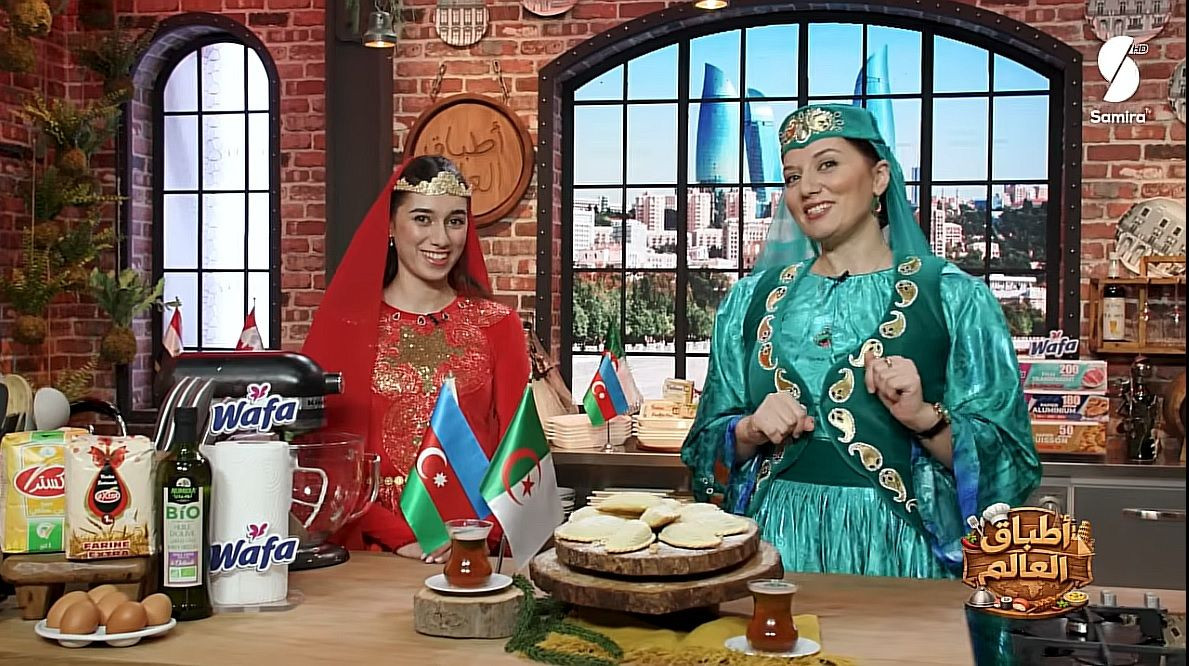 Əlcəzair telekanalında Azərbaycan mətbəxi təqdim olunub