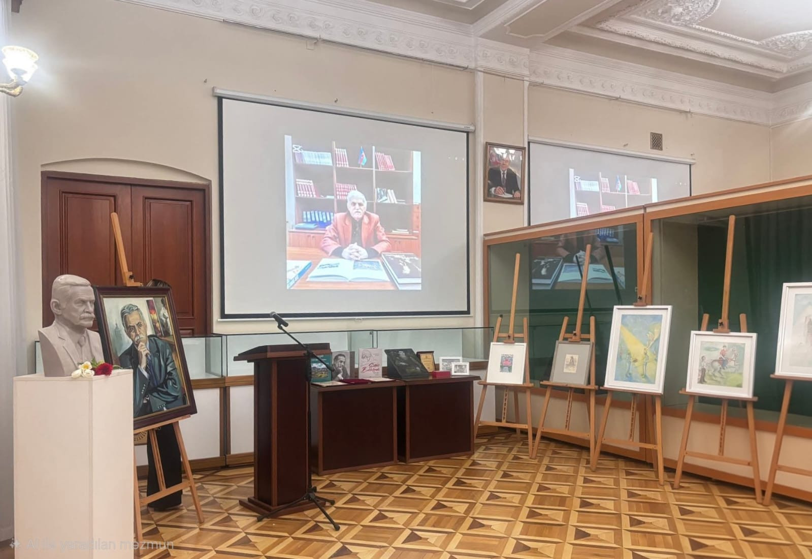 Milli Azərbaycan Tarix Muzeyində Ziyadxan Əliyevin xatirəsi anılıb