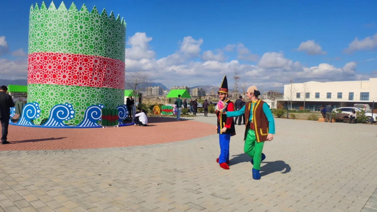 Ağdam şəhərində Novruz yarmarkası fəaliyyətə başlayıb