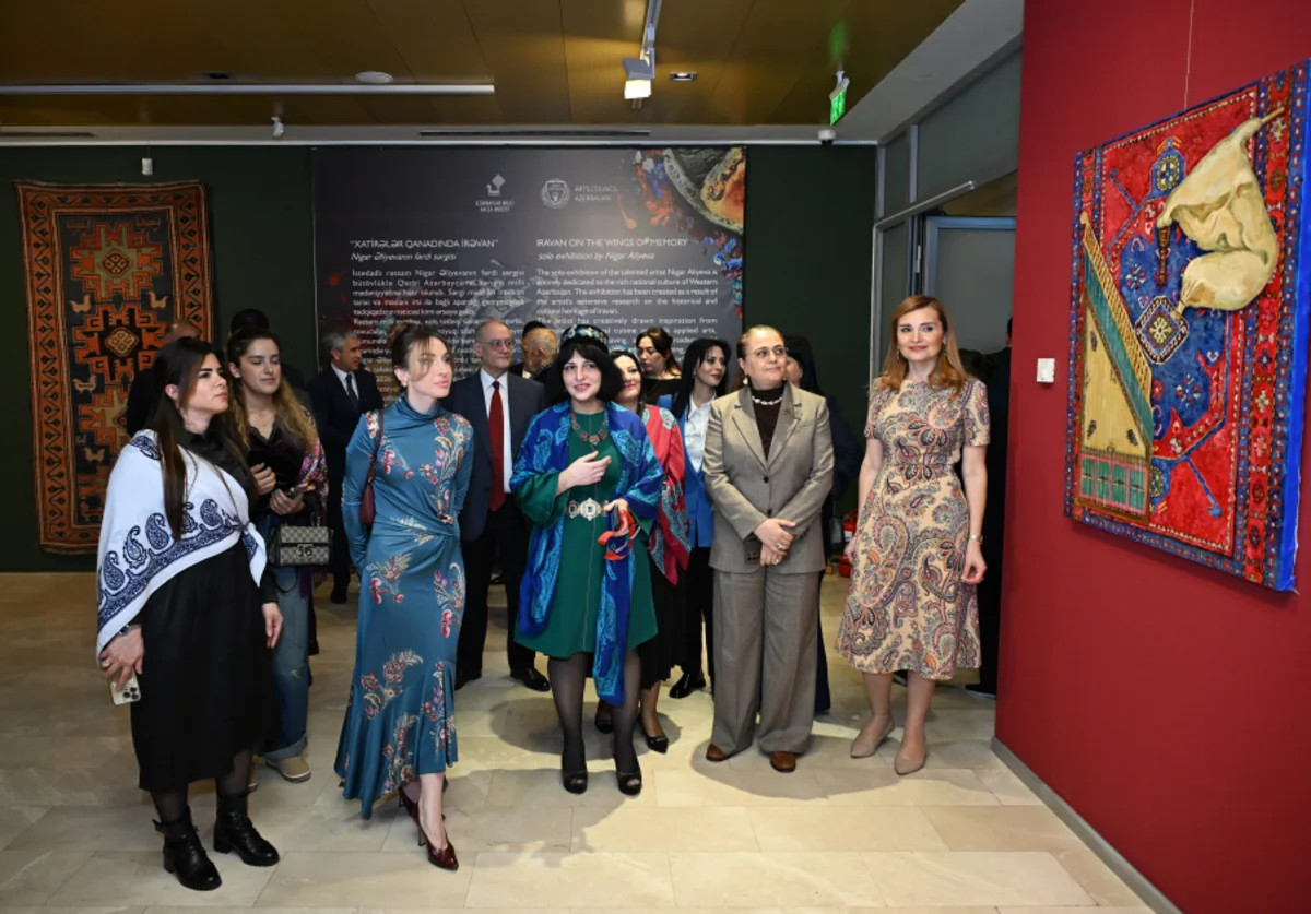 Milli Xalça Muzeyində Nigar Əliyevanın sərgisi açılıb