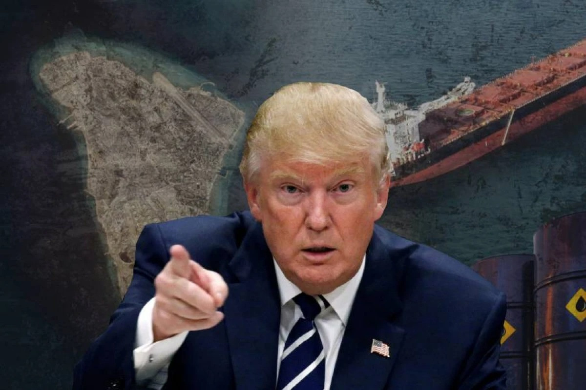 Donald Tramp İranın Xarq adasına zərbələr barədə danışdı