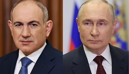 Paşinyan və Putin arasında danışıqlar olub