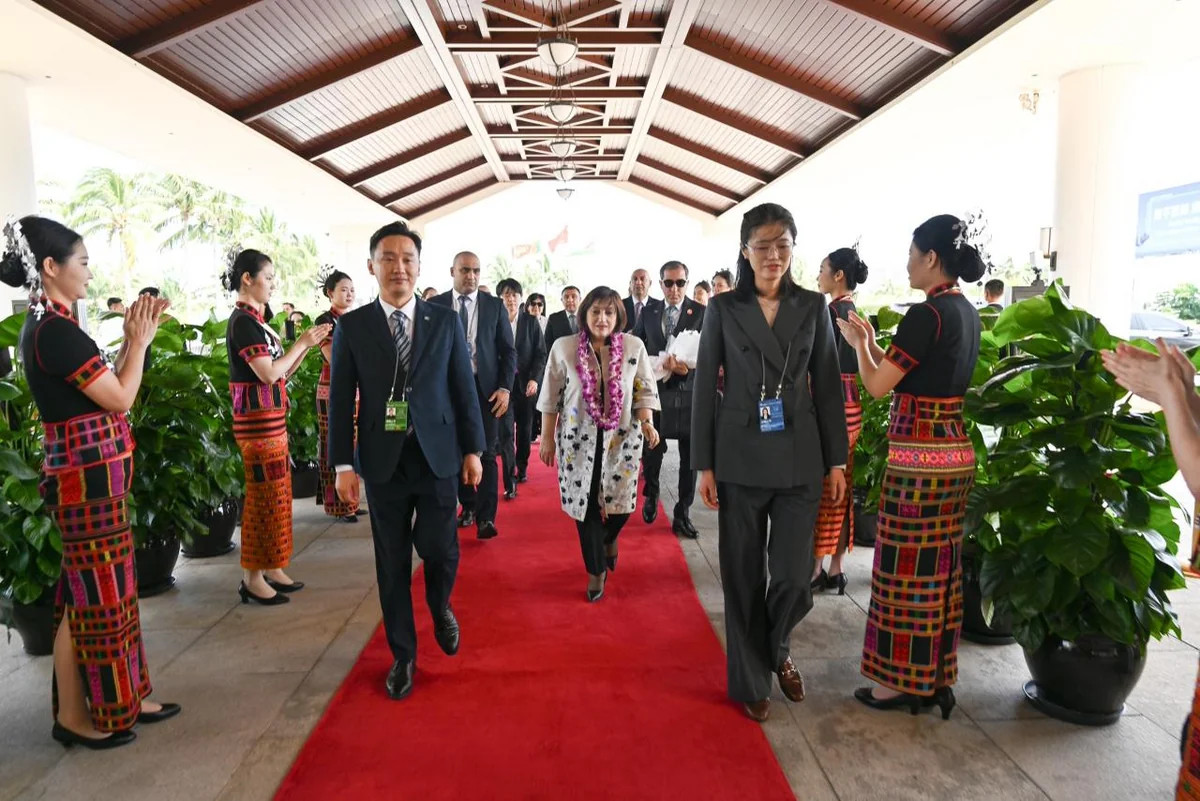 Sahibə Qafarova Çində Asiya Boao Forumunda iştirak edir