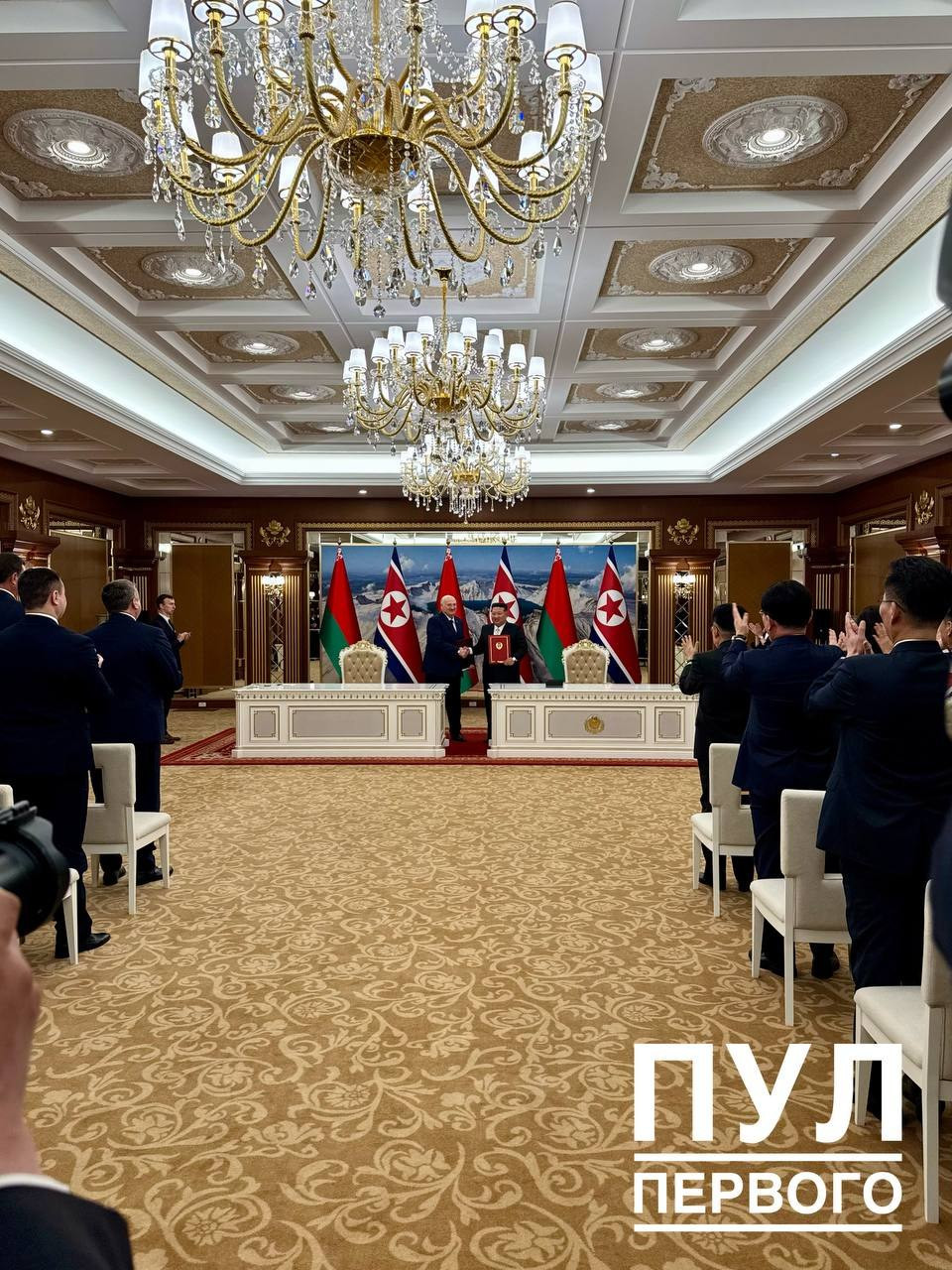 Belarus və KXDR dostluq və əməkdaşlıq müqaviləsi imzaladı