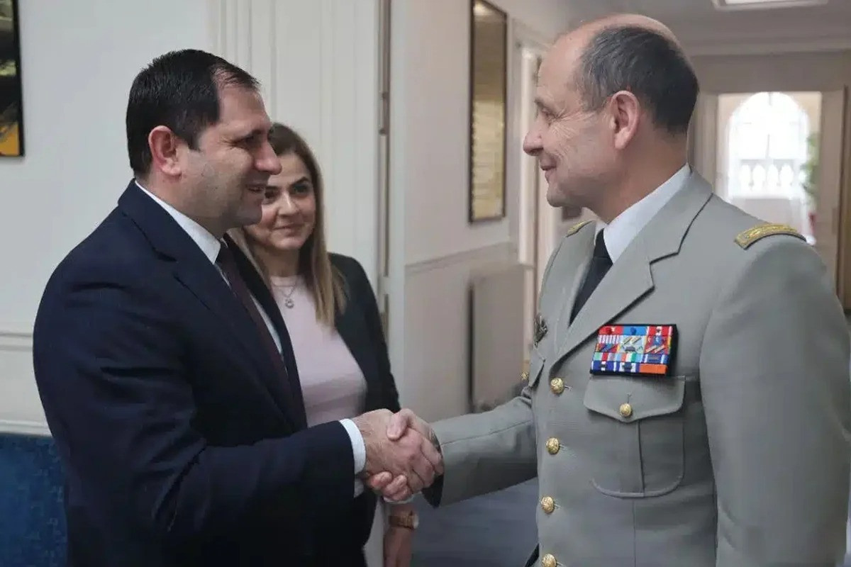 Ermənistan və Fransa hərbi əməkdaşlığı müzakirə edib