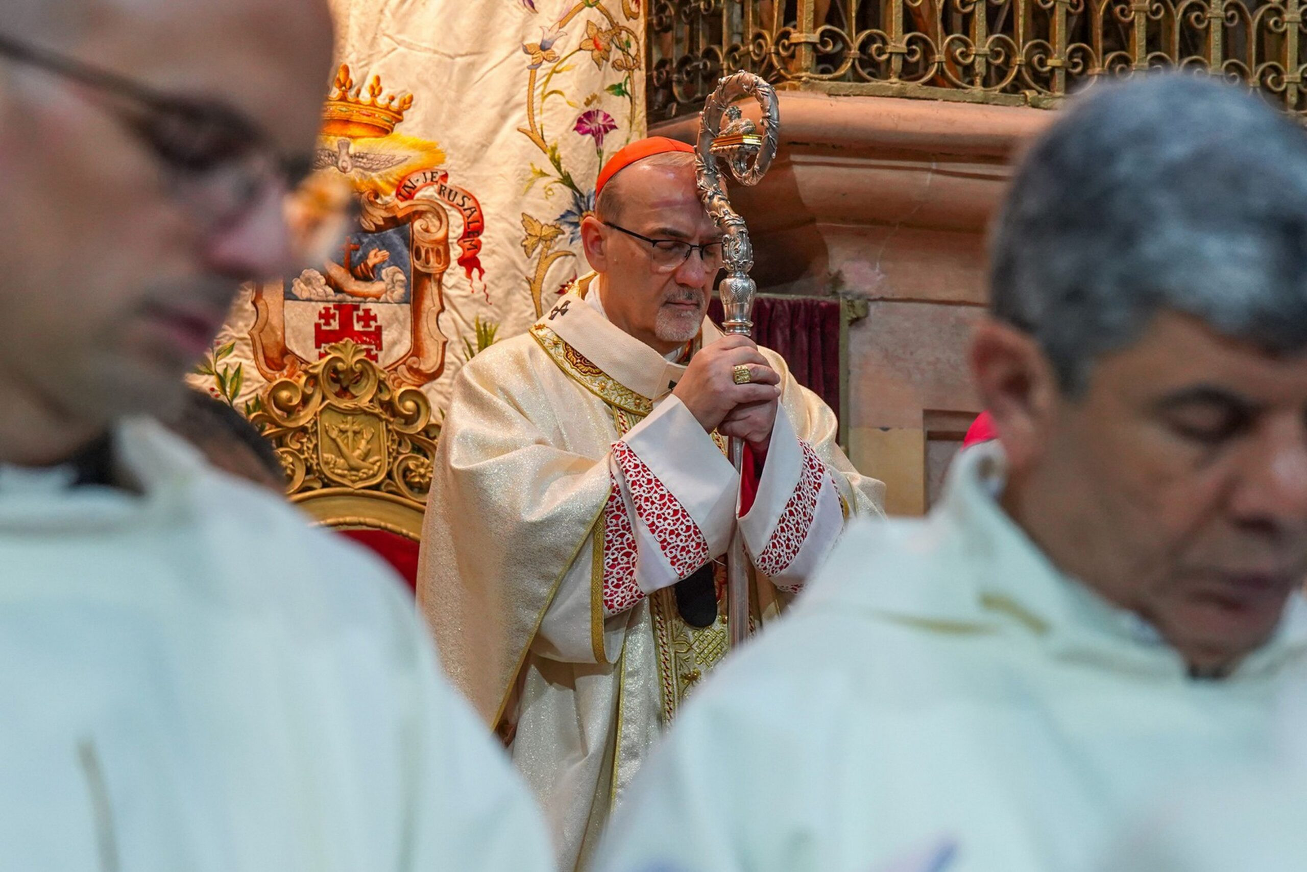 İsrail polisi kardinalların Qüdsdəki kilsəyə girişinə mane olub