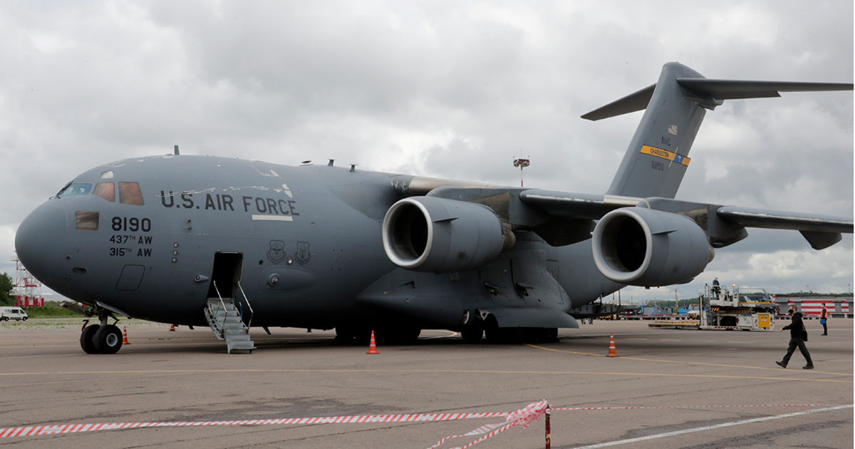ABŞ hərbi təyyarəsi İordaniya səmasında həyəcan siqnalı verib