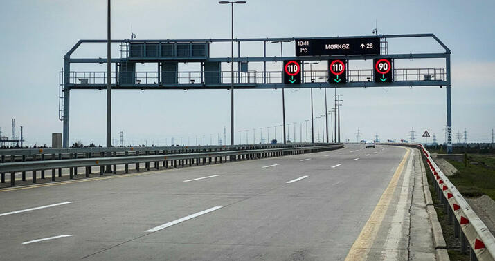 Zığ dairəsi-Hava Limanı yolunda sürət həddi bərpa edilib