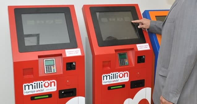 Sabahdan terminallardan karta pul yükləmək ödənişli olacaq
