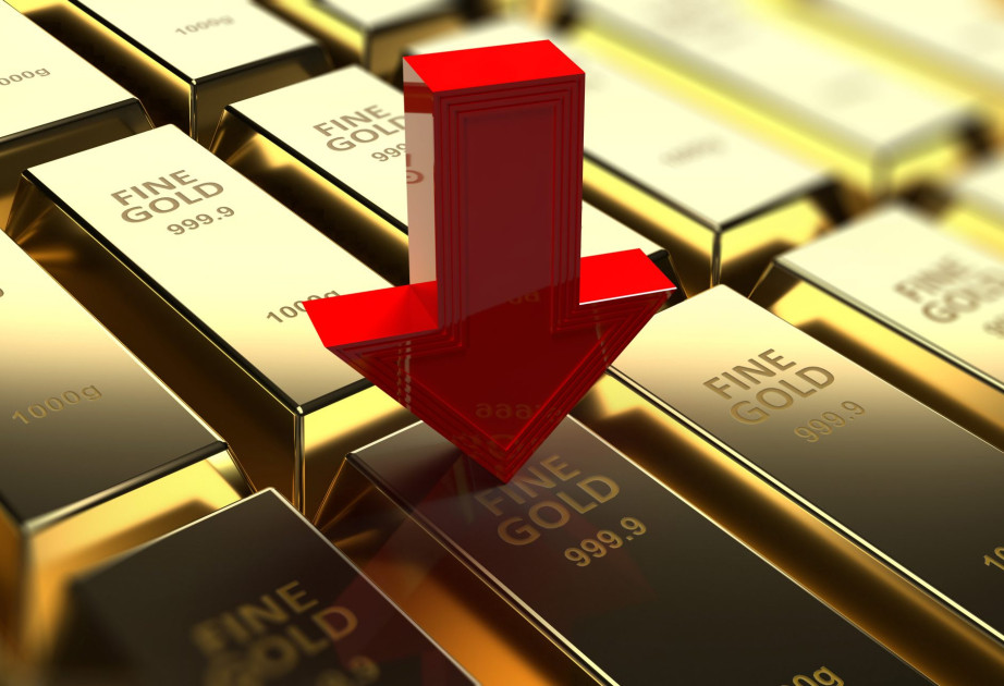 Dünya bazarında qızıl 181 dollar ucuzlaşıb