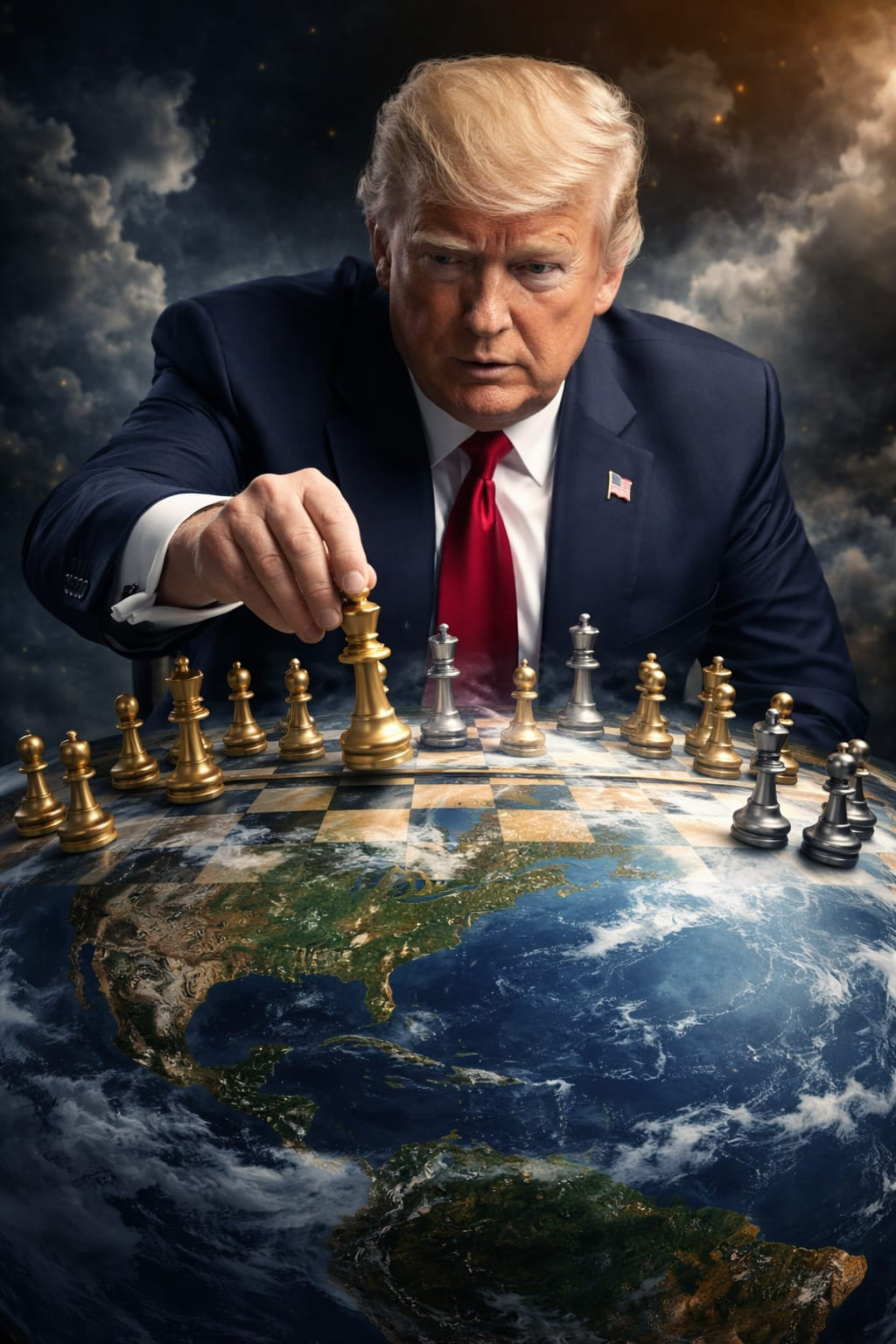 Eyni oyunun müxtəlif gedişləri: Tramp nə zaman "mat" deyəcək?