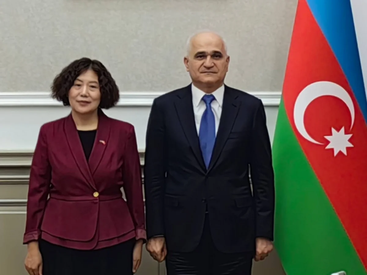 Şahin Mustafayev Çinin Azərbaycandakı səfiri ilə görüşüb