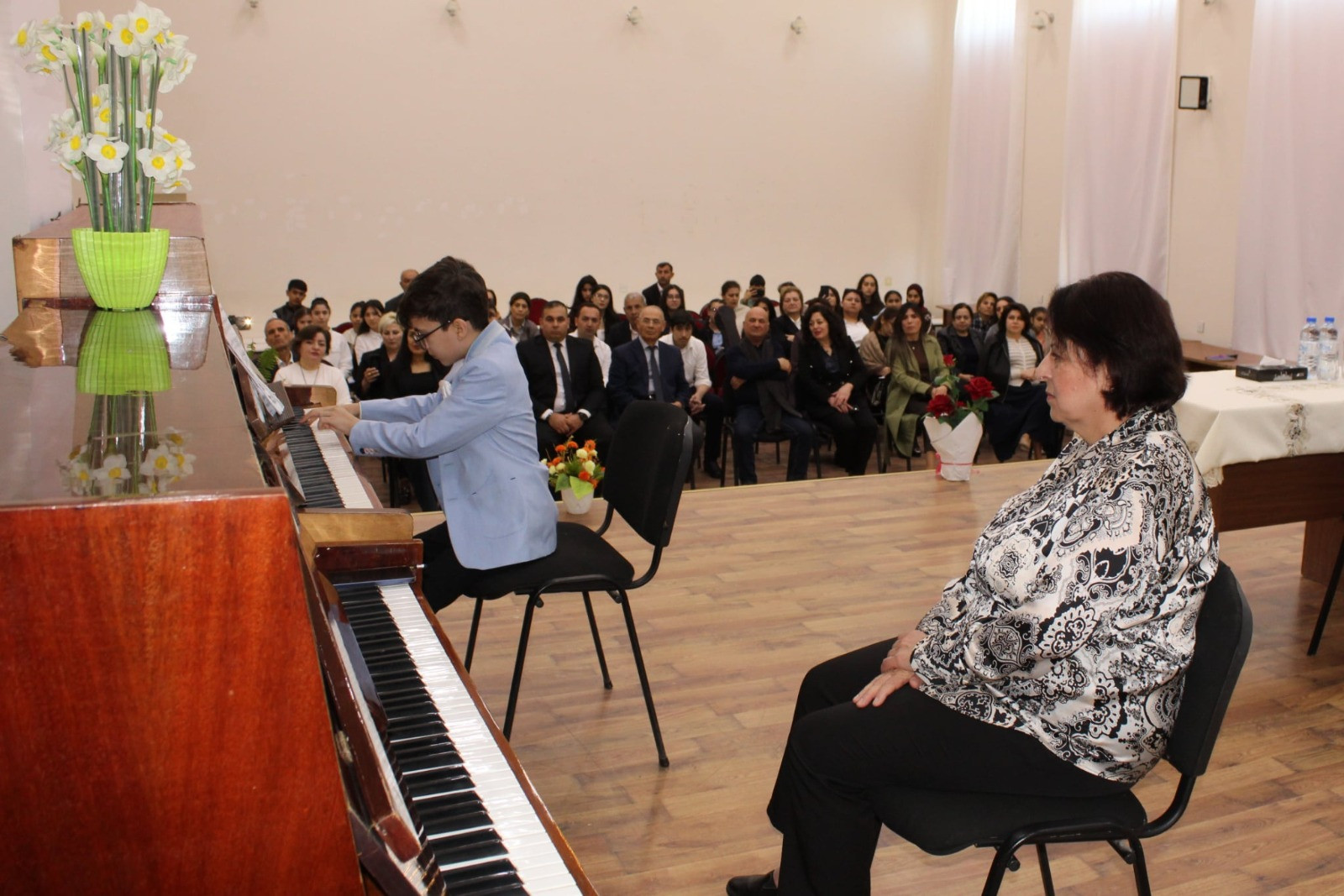 Neftçala şəhərində fortepiano və tar ixtisasları  üzrə ustad dərsləri təşkil olunub