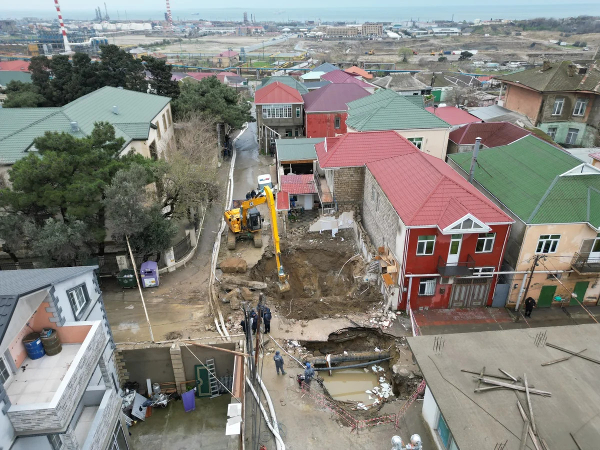 ADSEA: Kollektorun üzərində tikilmiş ev sökülüb