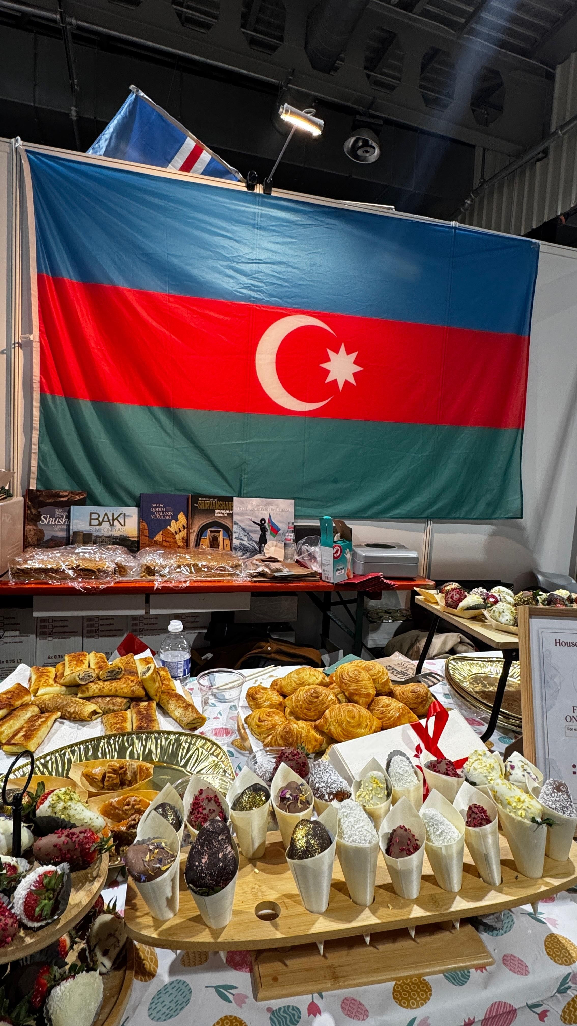 Lüksemburqda Azərbaycan stendinə böyük maraq olub