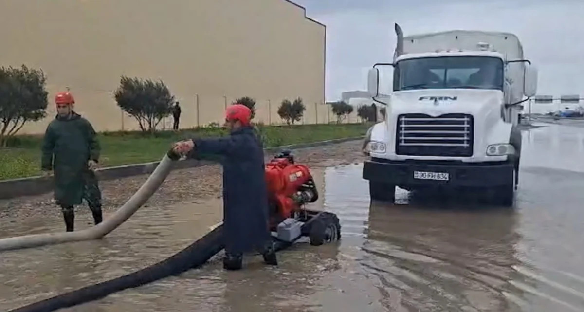 FHN: Suçəkmə işləri gecə saatlarında fasiləsiz davam etdirilib