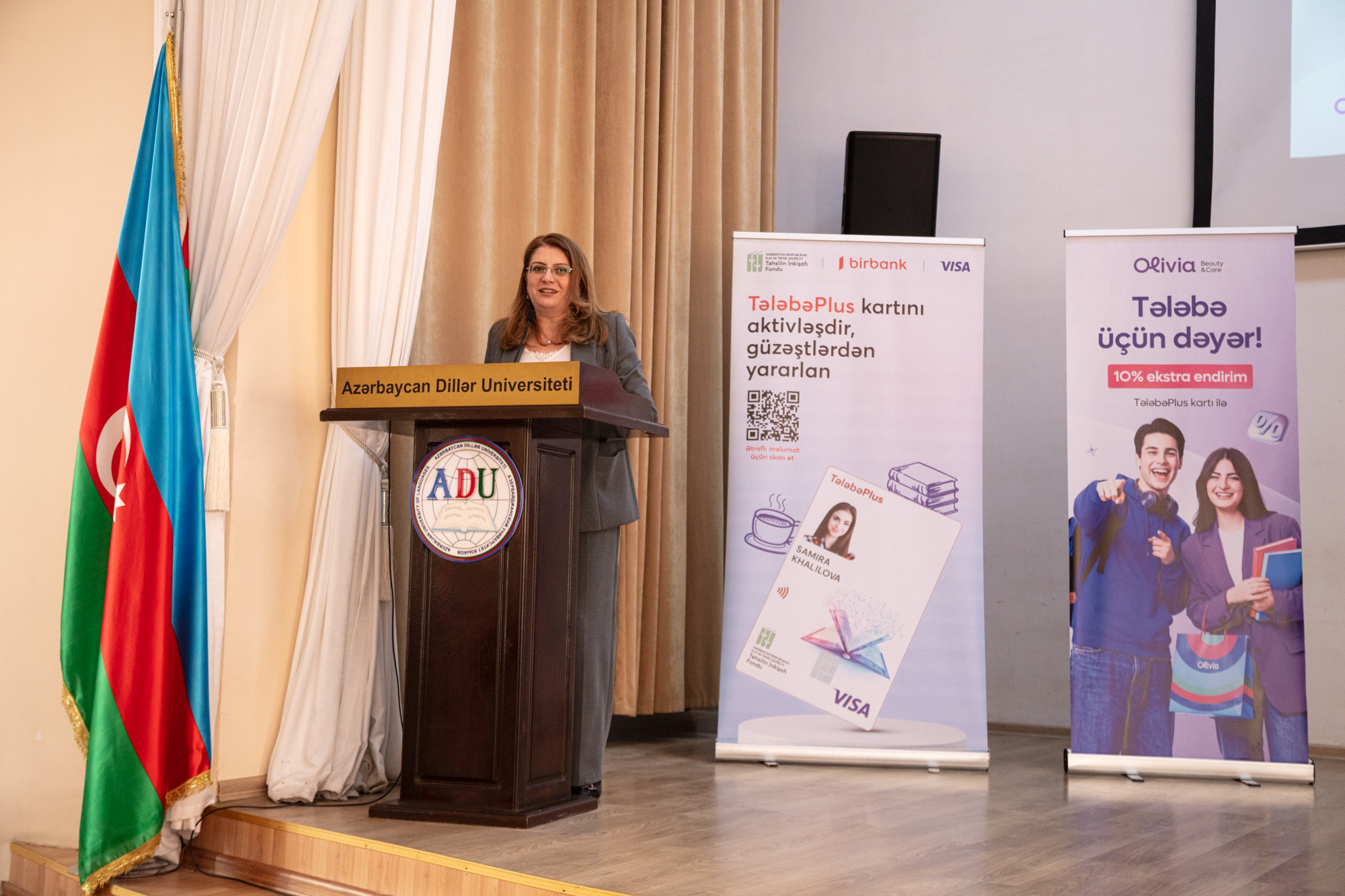 ADU-da TələbəPlus kartı ilə bağlı infosessiya keçirilib