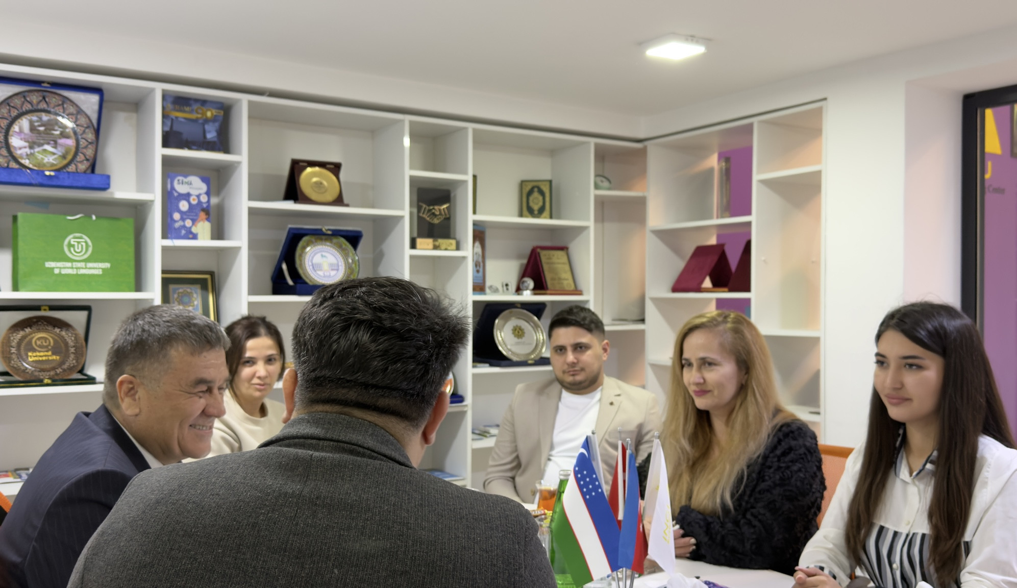 INGLA ETC rəhbərliyi ilə Özbəkistan Dil Komissiyasının sədri arasında görüş keçirilib