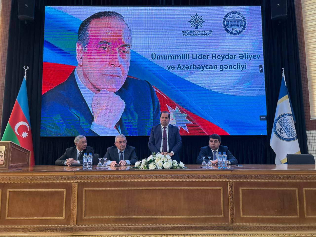 “Ümummilli Lider Heydər Əliyev və Azərbaycan gəncliyi” mövzusunda tədbir keçirilib