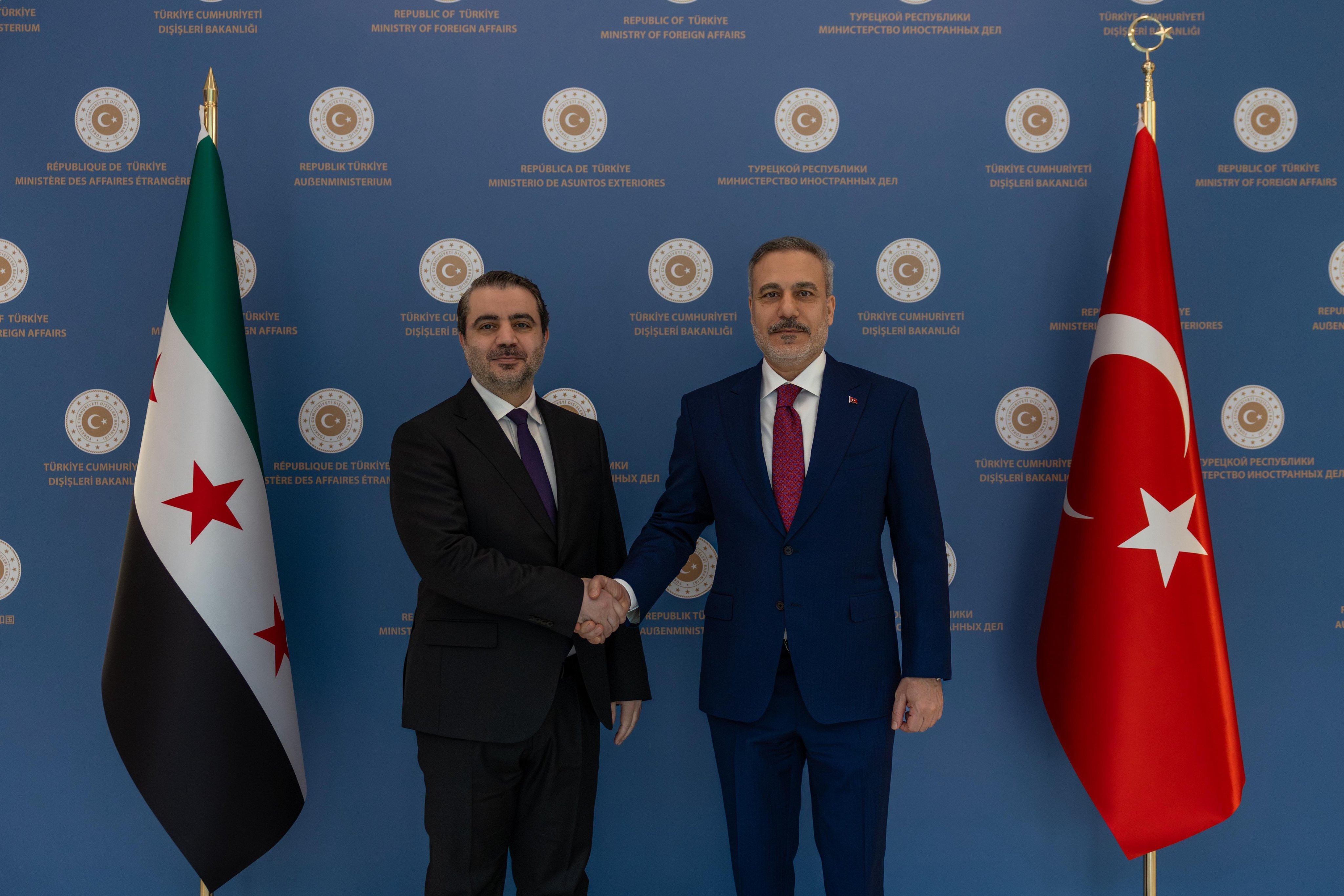 Türkiyə və Suriya XİN başçıları görüşüb