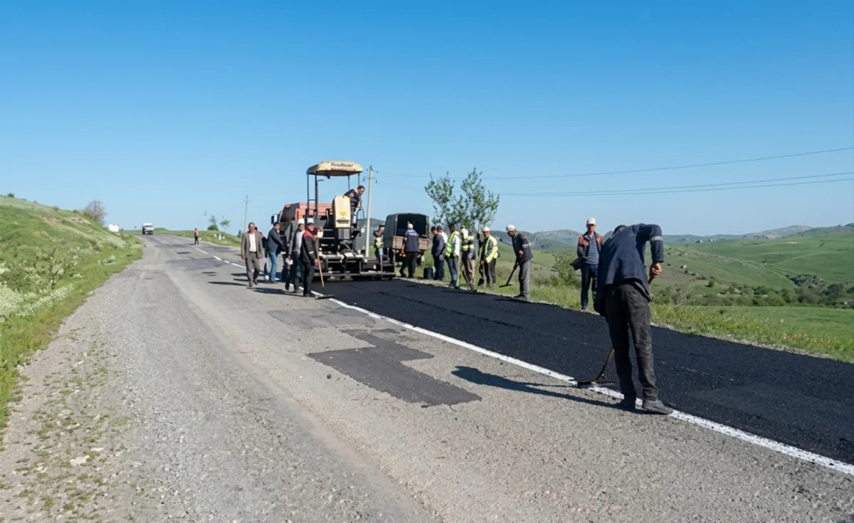 Ağsuda insident: Yol tikintisinə mane olan sahibkar həbs edildi