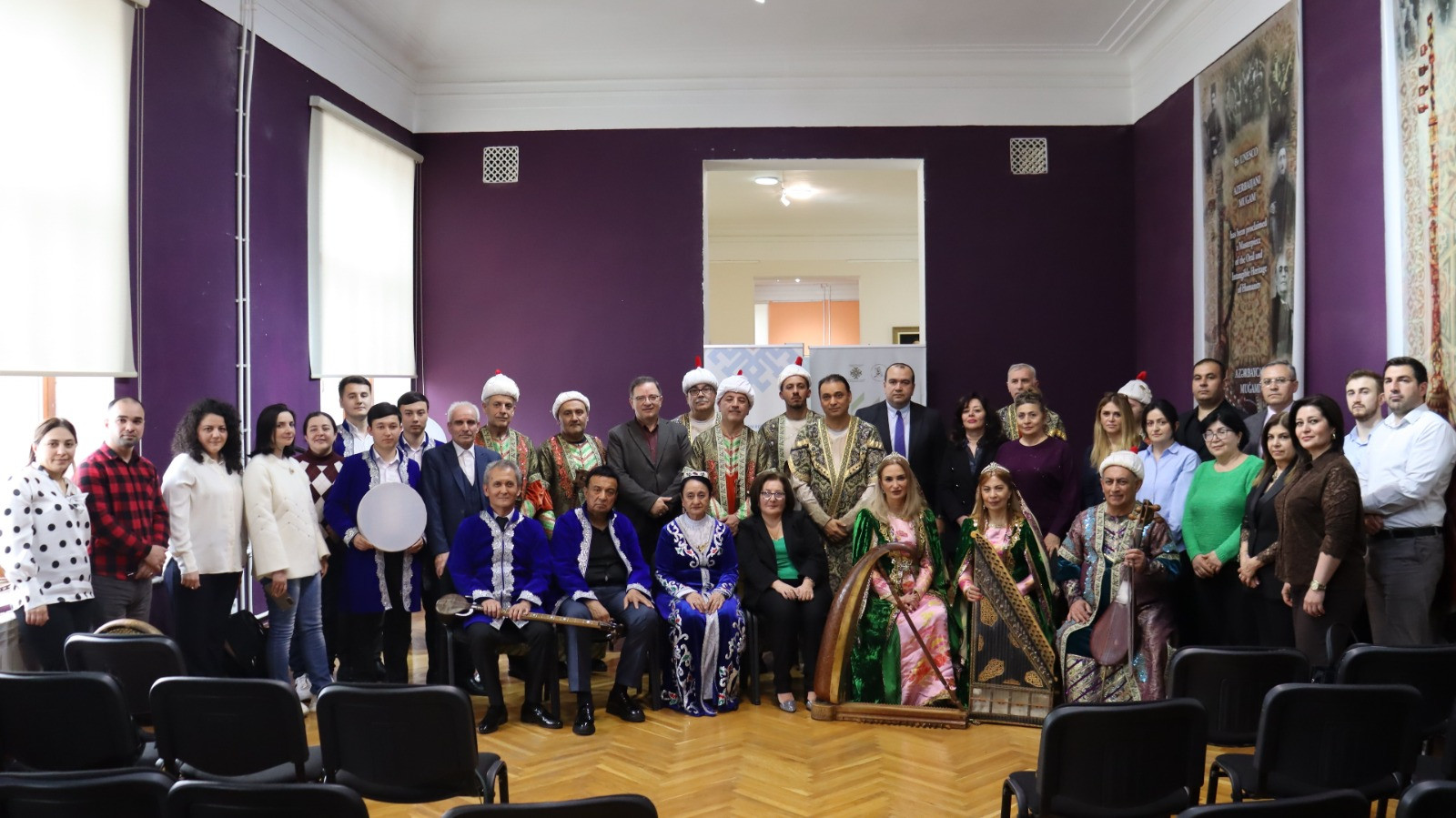 Azərbaycan Musiqi Mədəniyyəti Dövlət Muzeyində Özbəkistan Dövlət  Konservatoriyasının heyəti ilə görüş olub