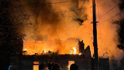 Rusiyadakı Krımskaya neft anbarına zərbələr endirilib