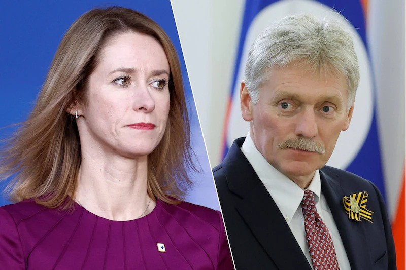 Peskov Kaya Kallasla bağlı ironik bəyanat ilə çıxış edib