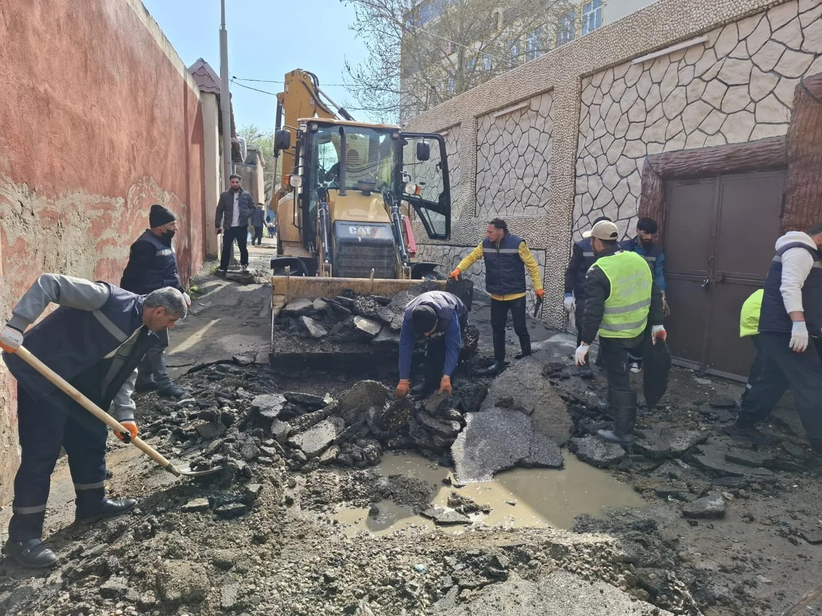 Kollektorun daşması nəticəsində yaranmış fəsadlar aradan QALDIRILIR